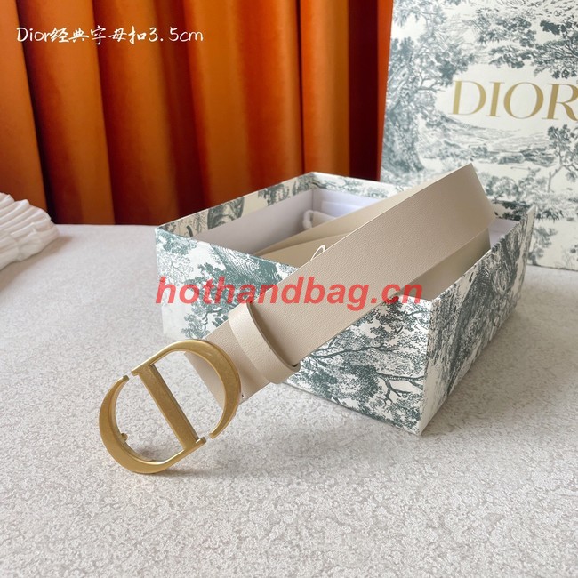 Dior 35MM Leather Belt 7103-2