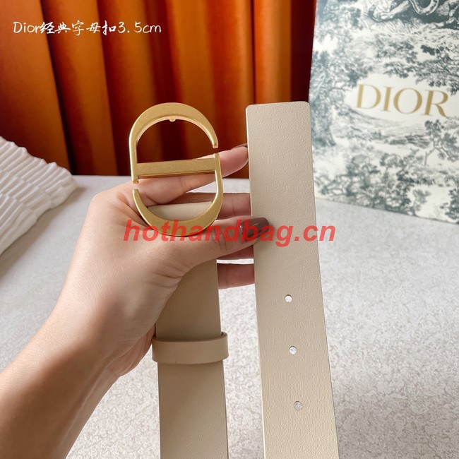 Dior 35MM Leather Belt 7103-2