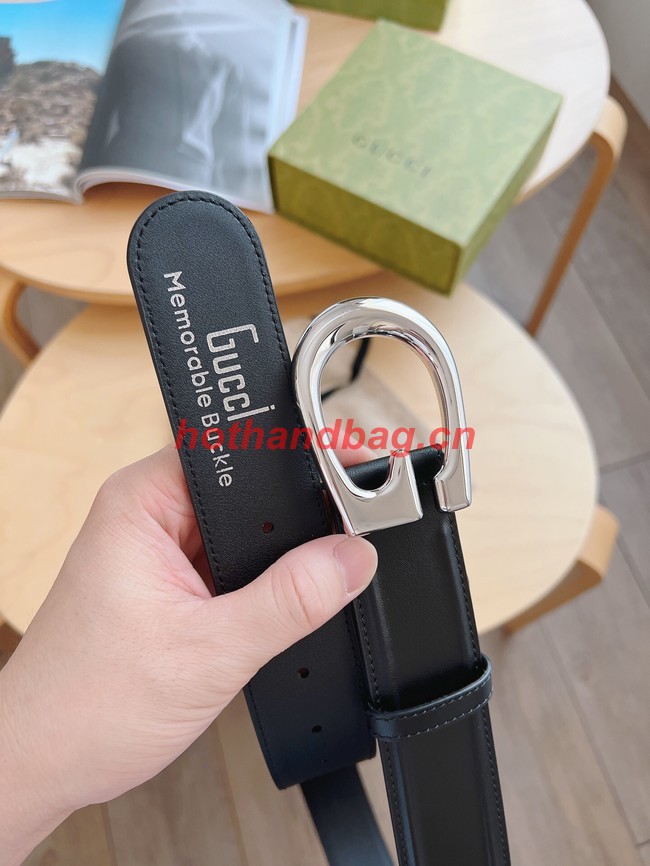 Gucci 40MM Leather Belt 7106-1