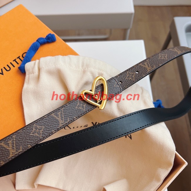 Louis Vuitton 20MM Leather Belt 7108-2