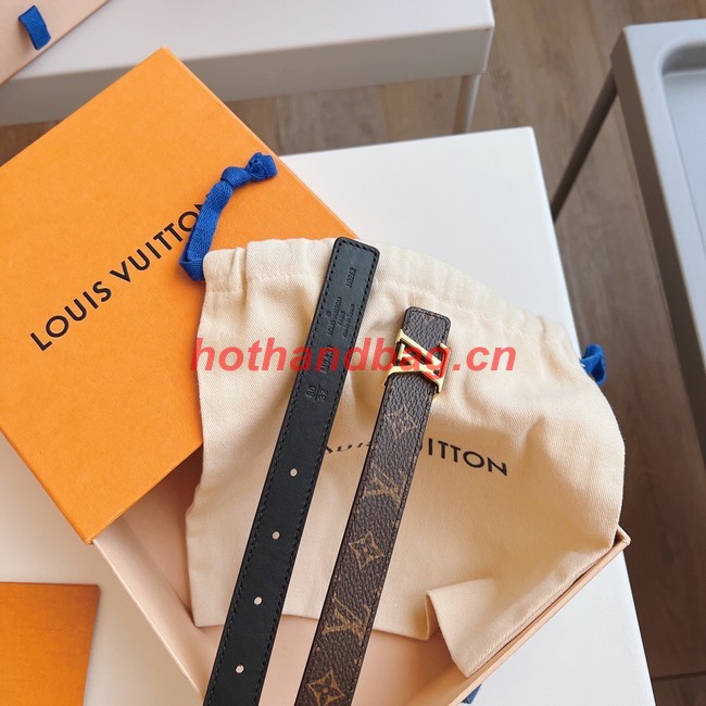 Louis Vuitton 20MM Leather Belt 7108-3