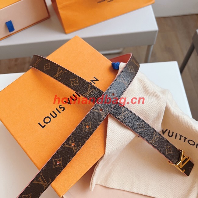 Louis Vuitton 20MM Leather Belt 7108-6