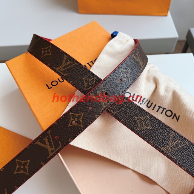 Louis Vuitton 30MM Leather Belt 7109-3