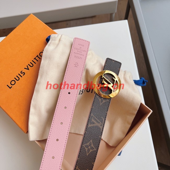 Louis Vuitton 30MM Leather Belt 7109-6