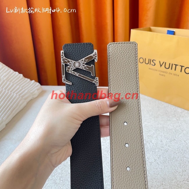 Louis Vuitton 40MM Leather Belt 7099-8