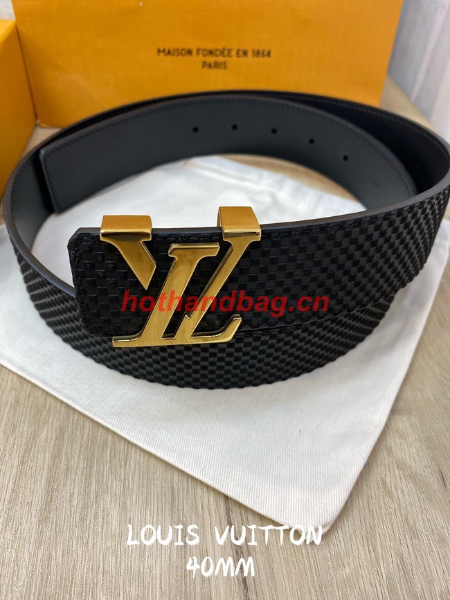 Louis Vuitton 40MM Leather Belt 7101-3