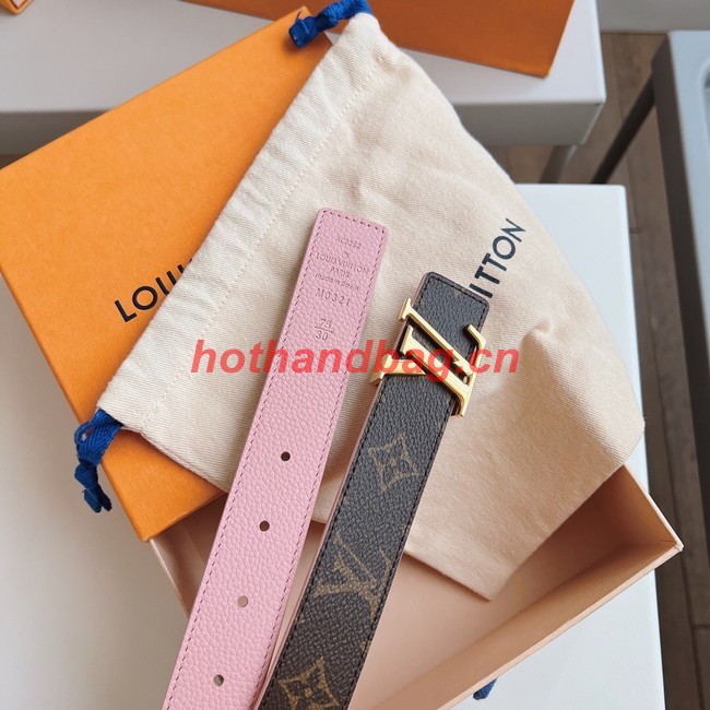 Louis Vuitton 30MM Leather Belt 7109-15