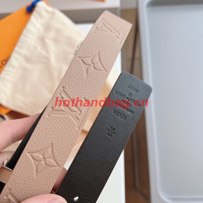 Louis Vuitton 30MM Leather Belt 7109-9