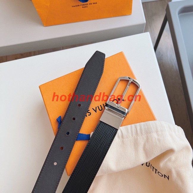 Louis Vuitton 35MM Leather Belt 7110-3