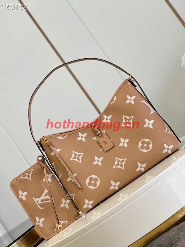 Louis Vuitton Empreinte Leather M46289 Caramel Brown