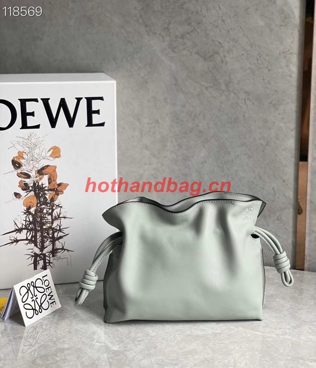 Loewe Lucky Bags Original Leather LE0539 light gray