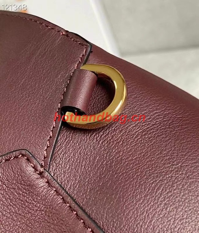 Loewe Original Leather Bag LE10188 Burgundy