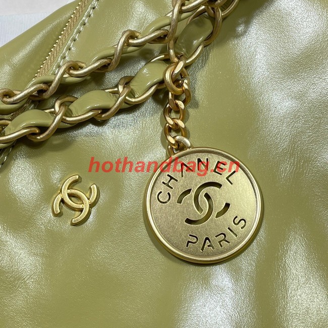 CHANEL 22 HANDBAG AS3262 lemon