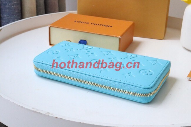 Louis vuitton ZIPPY WALLET M81510 sky blue