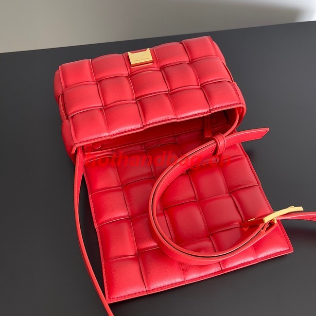 Bottega Veneta Small Padded Cassette 717506 red