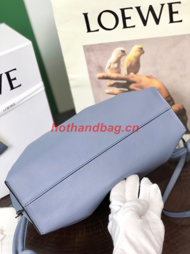 Loewe Flamenco Clutch Bag Original Leather LE0556 blue