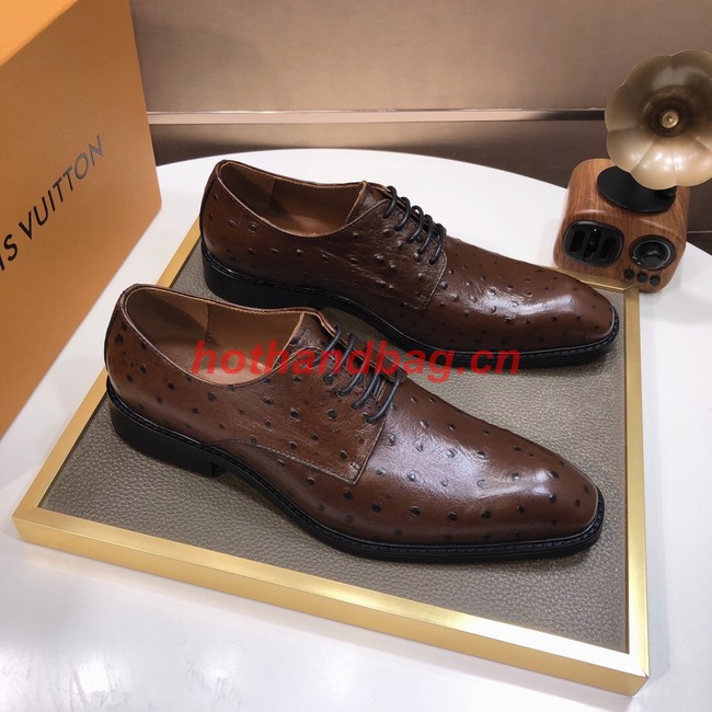 Louis Vuitton Mens leather shoes 91035