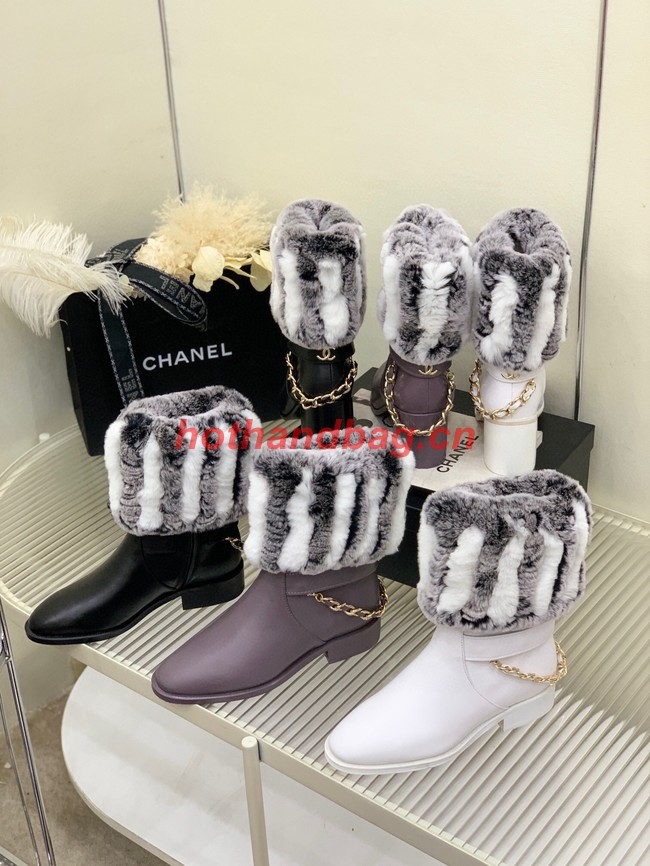 Chanel ANKLE BOOTS Heel height 3CM 91013-1 