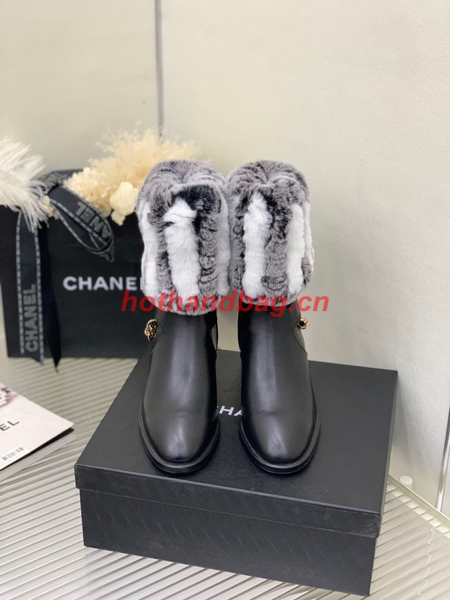 Chanel ANKLE BOOTS Heel height 3CM 91013-2