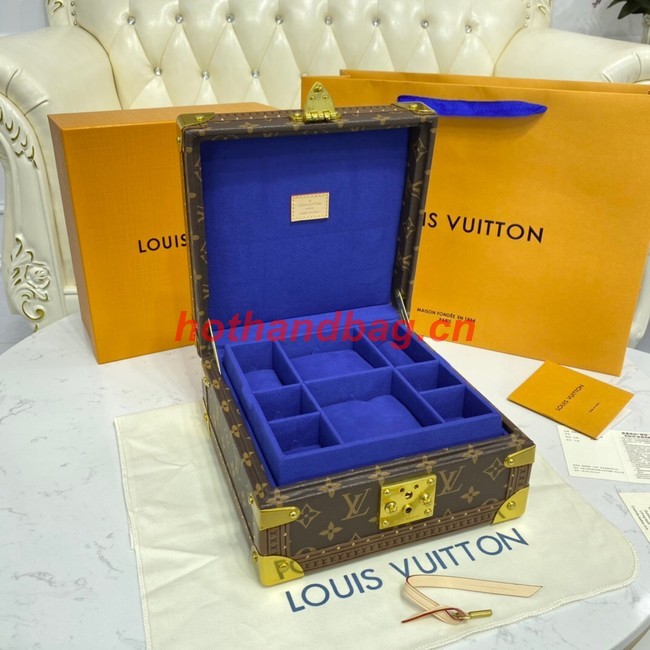 Louis Vuitton NICE JEWELRY CASE M44185 blue