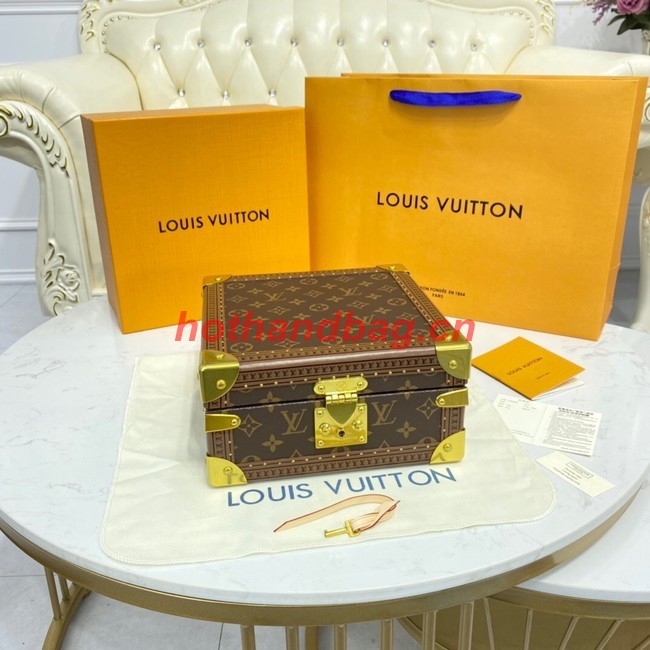 Louis Vuitton NICE JEWELRY CASE M44185 red