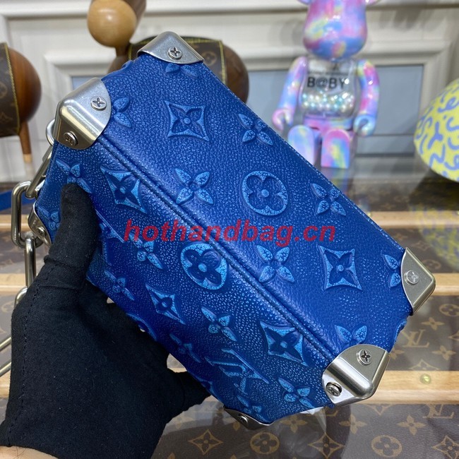 Louis vuitton MINI SOFT TRUNK M21368 Denim Blue