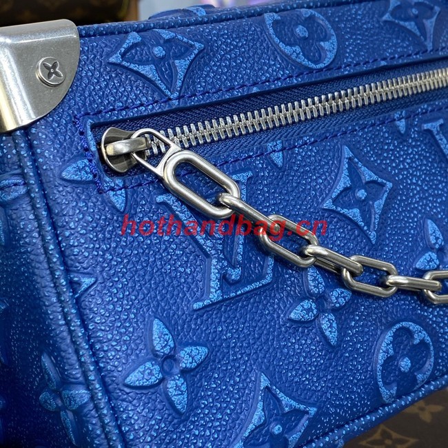 Louis vuitton MINI SOFT TRUNK M21368 Denim Blue