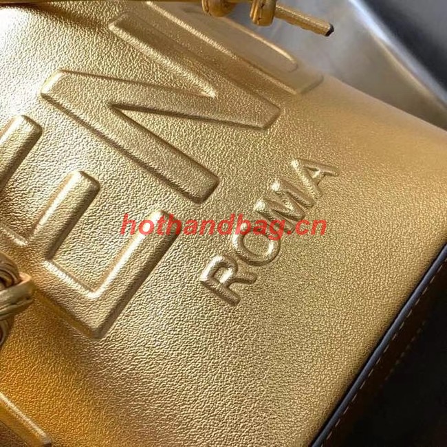 FENDI Mon Tresor leather mini-bag 8BS010AC gold