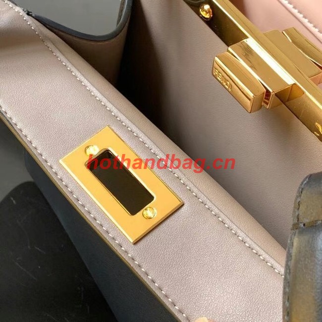 Fendi Peekaboo Iseeu Small leather bag 8BN327A black