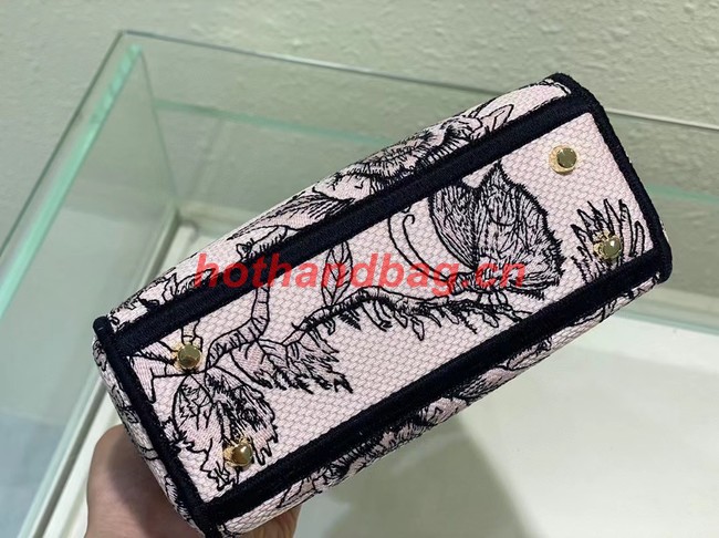 DIOR MINI LADY D-LITE BAG Embroidery M0500BZ-3