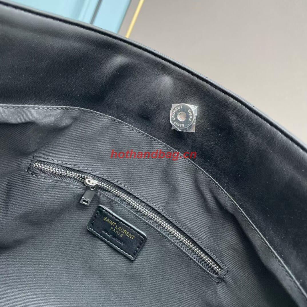 SAINT LAURENT LEATHER BAG 202235 BLACK