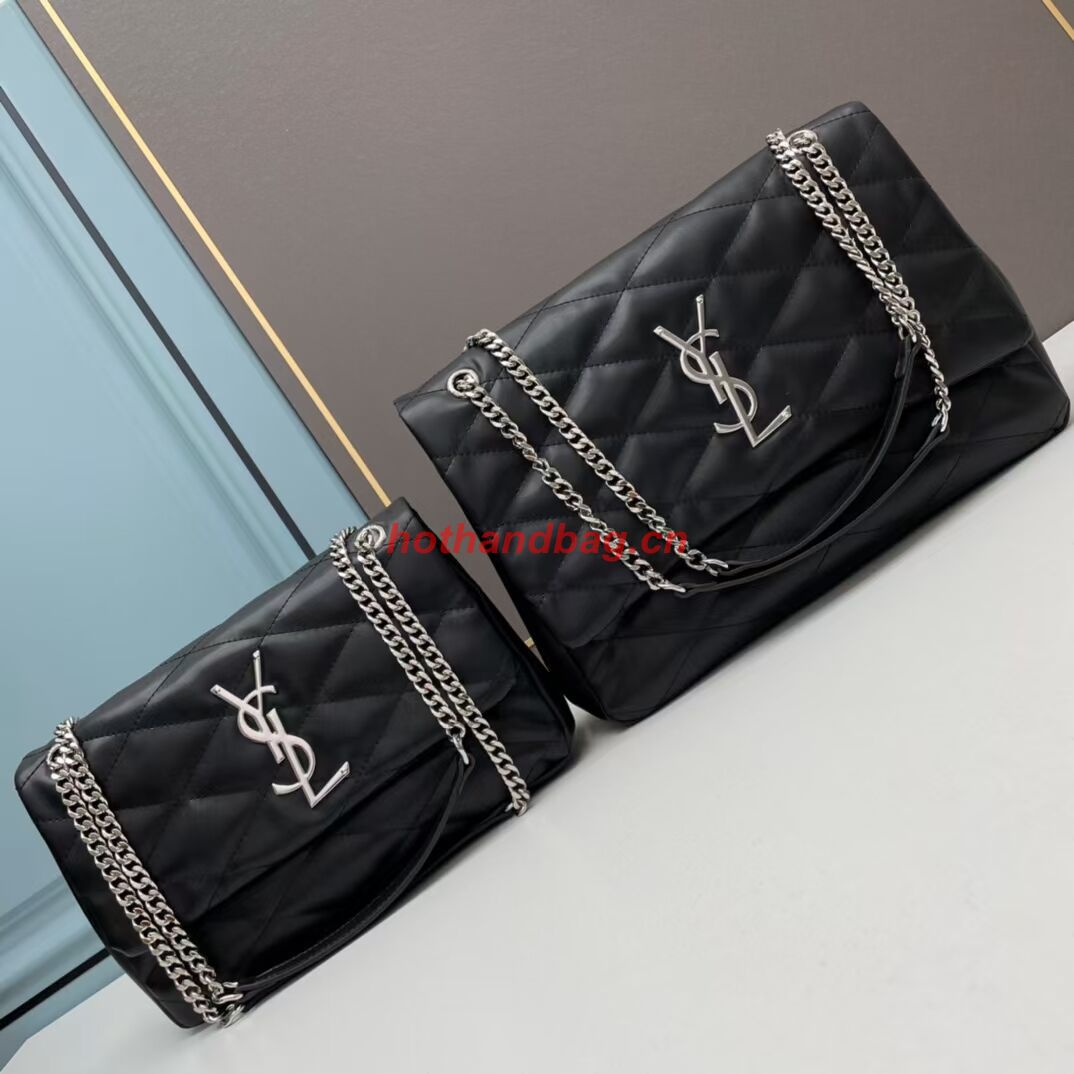 SAINT LAURENT LEATHER BAG Y203736 BLACK