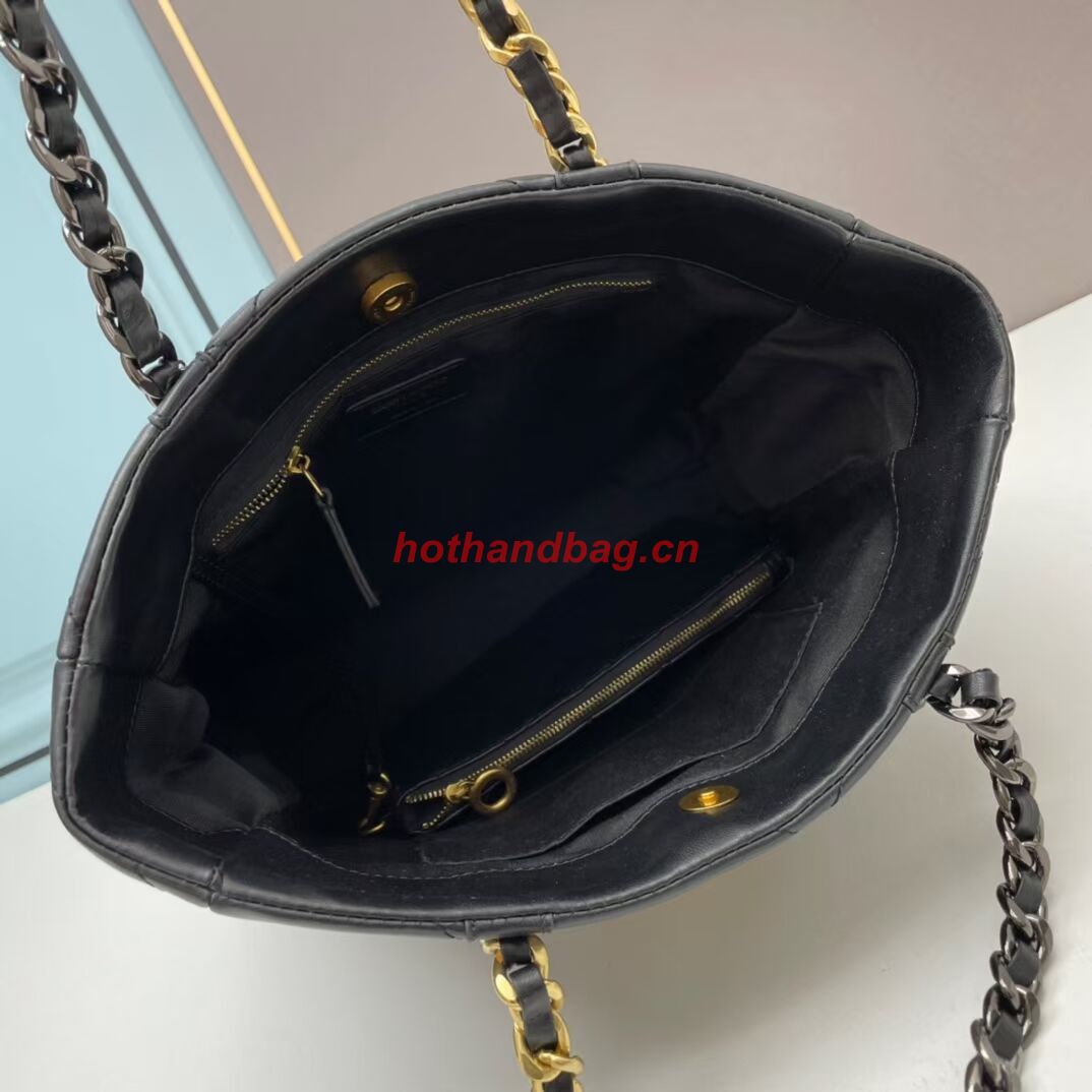 SAINT LAURENT LEATHER BAG Y203831 BLACK