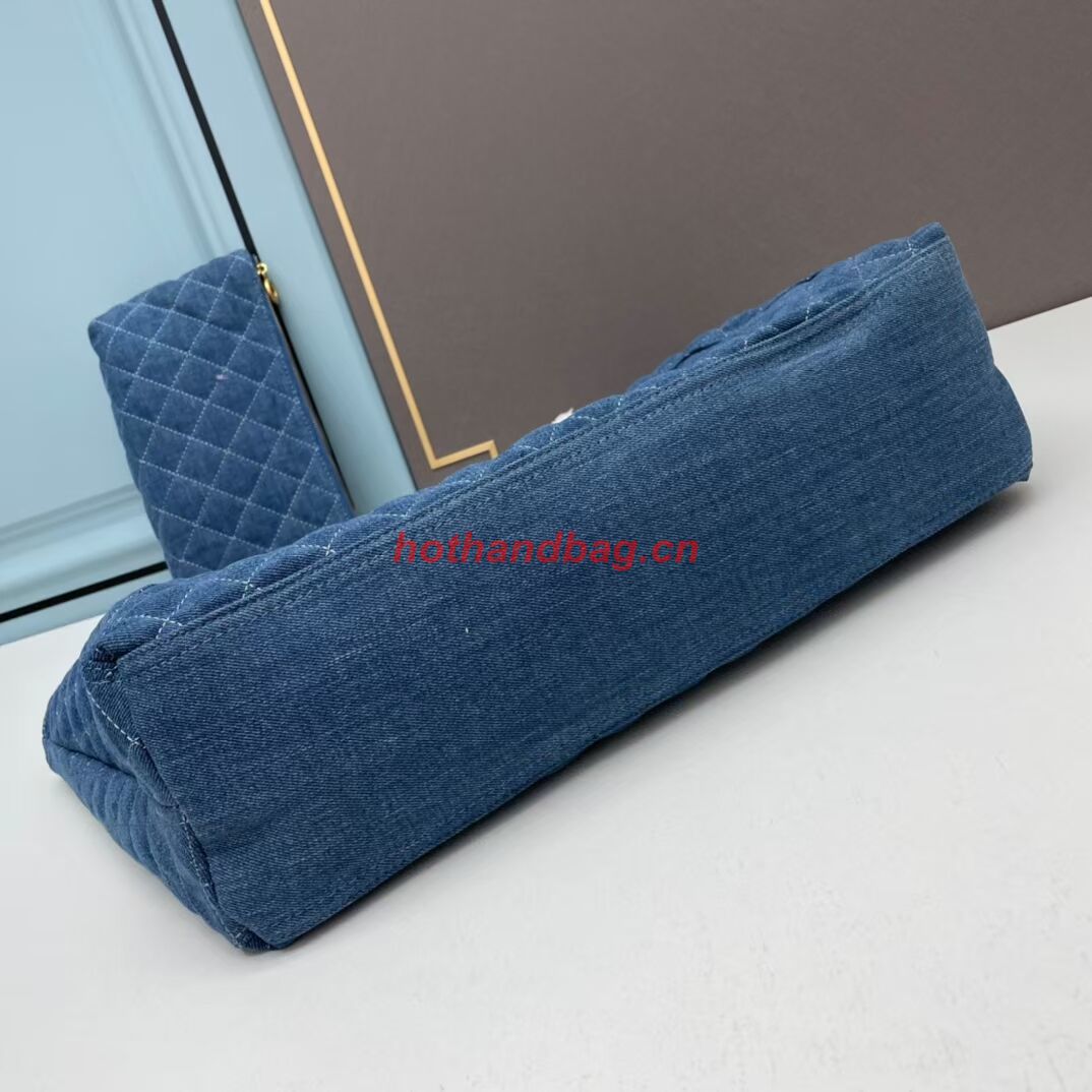 SAINT LAURENT SHOPPING Denim bag Y203310 blue