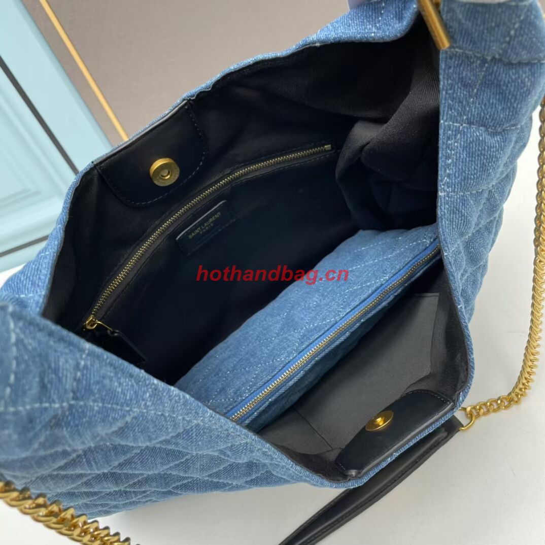 SAINT LAURENT SHOPPING Denim bag Y203433 blue