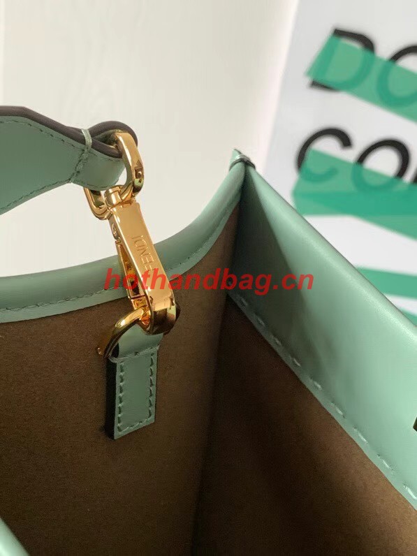 Fendi Sunshine Medium leather shopper 8BH386A Light green