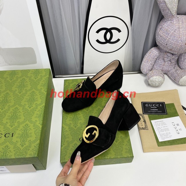 Womens Gucci Blondie pump heel height 5.5CM 81920-1