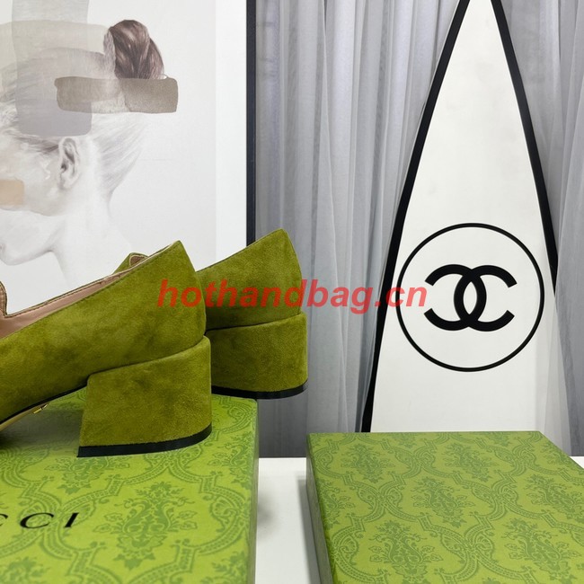 Womens Gucci Blondie pump heel height 5.5CM 81920-2