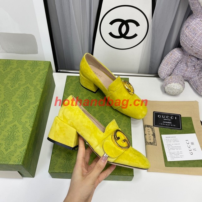 Womens Gucci Blondie pump heel height 5.5CM 81920-3