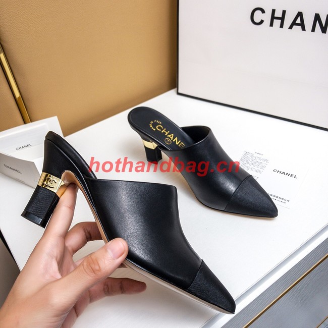 Chanel slipper heel height 5CM 41924-2