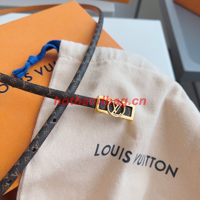 Louis Vuitton 8MM Leather Belt 71115