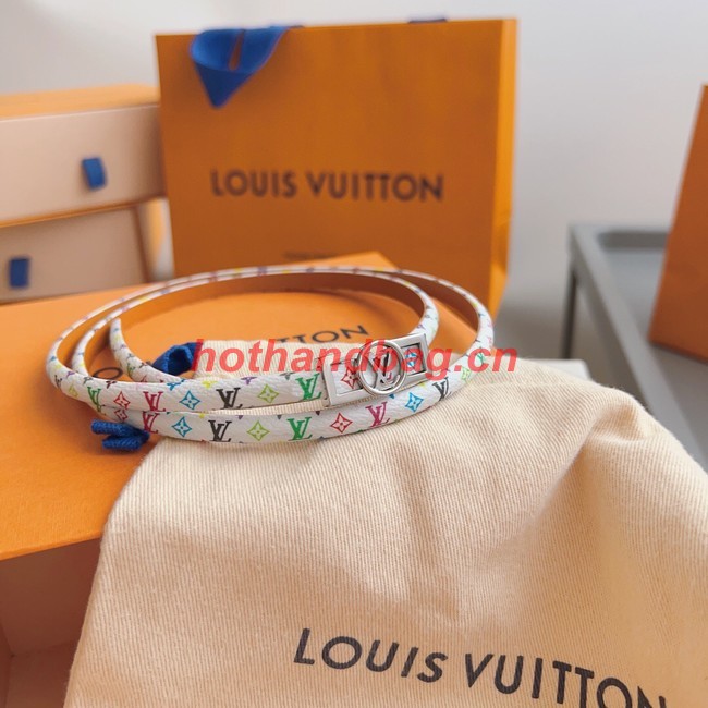 Louis Vuitton 8MM Leather Belt 71116