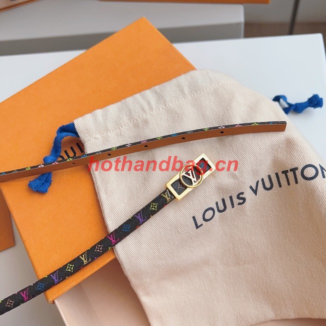 Louis Vuitton 8MM Leather Belt 71117