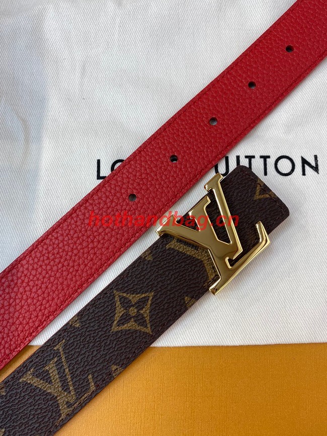 Louis Vuitton 30MM Leather Belt 71152
