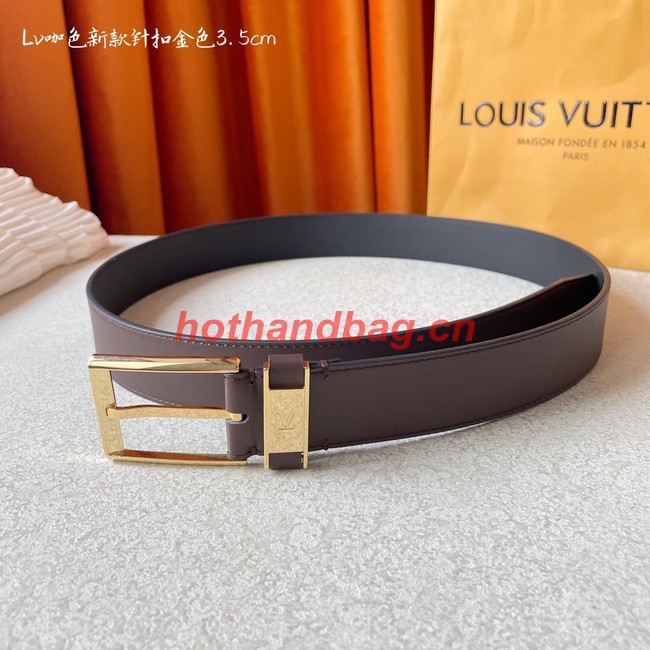 Louis Vuitton 35MM Leather Belt 71128