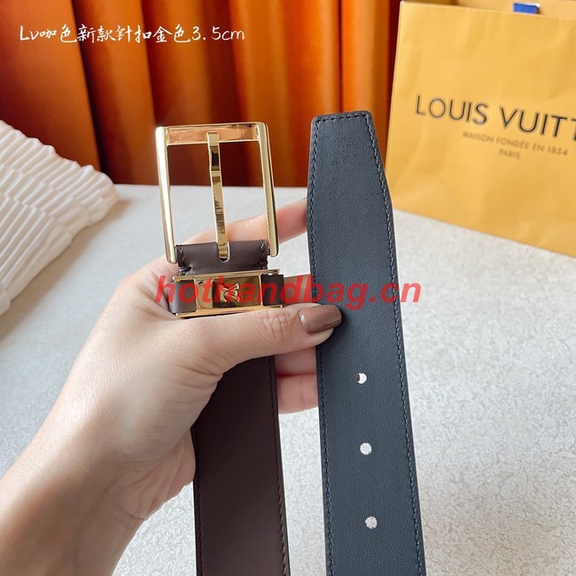 Louis Vuitton 35MM Leather Belt 71128