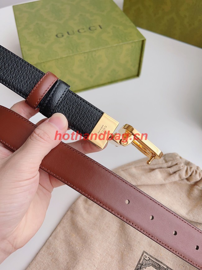 Gucci 30MM Leather Belt 71175