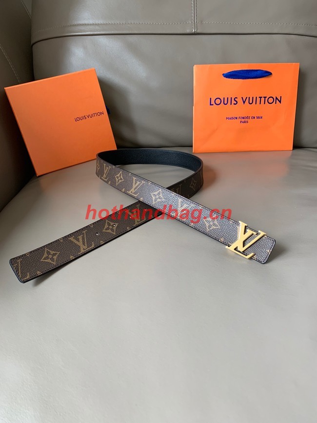 Louis Vuitton 30MM Leather Belt 71159