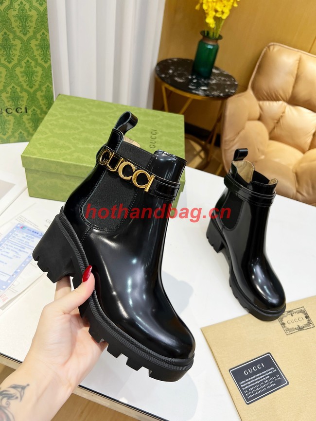 Gucci ankle boot heel height 6CM 91924-3