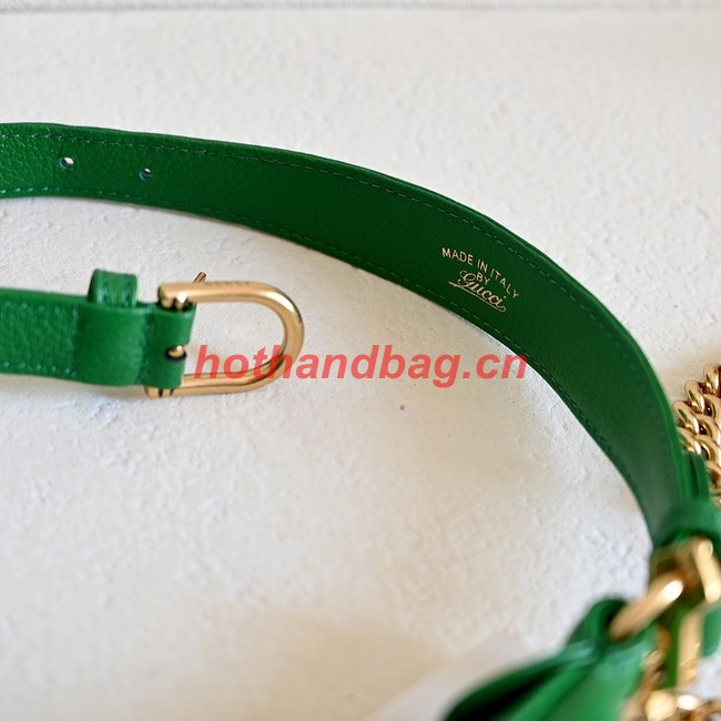 Gucci Aphrodite small shoulder bag 731817 green